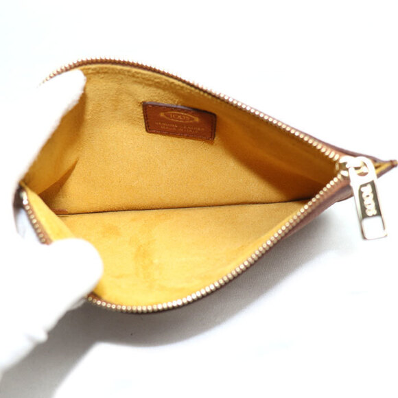 TOD'S T-Ring 2-Way Shoulder Bag, Brown, Women's